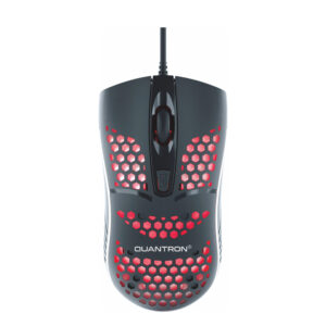 QUANTRON Sparkle QMU-533 USB Wired Mouse, RGB Light Design, 4 Button’s, 800/1200/1600 DPI, 1.1Mtrs Cable
